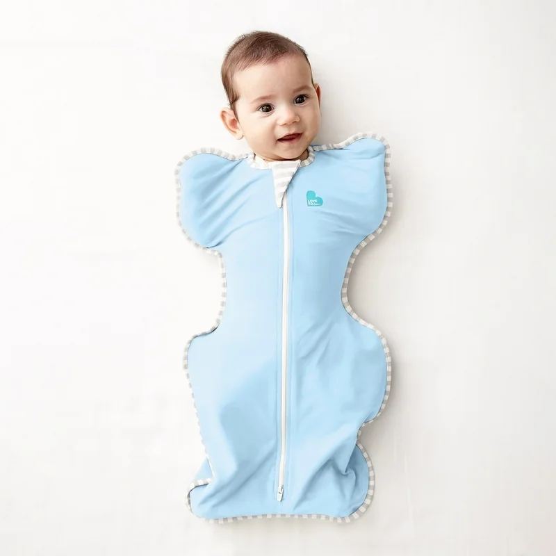 Love To Dream Swaddle UP Lite-Zavinovačka, veľkosťXS, light blue, FÁZA 1, 0-1m, 2,2-3,8kg 1×1 ks