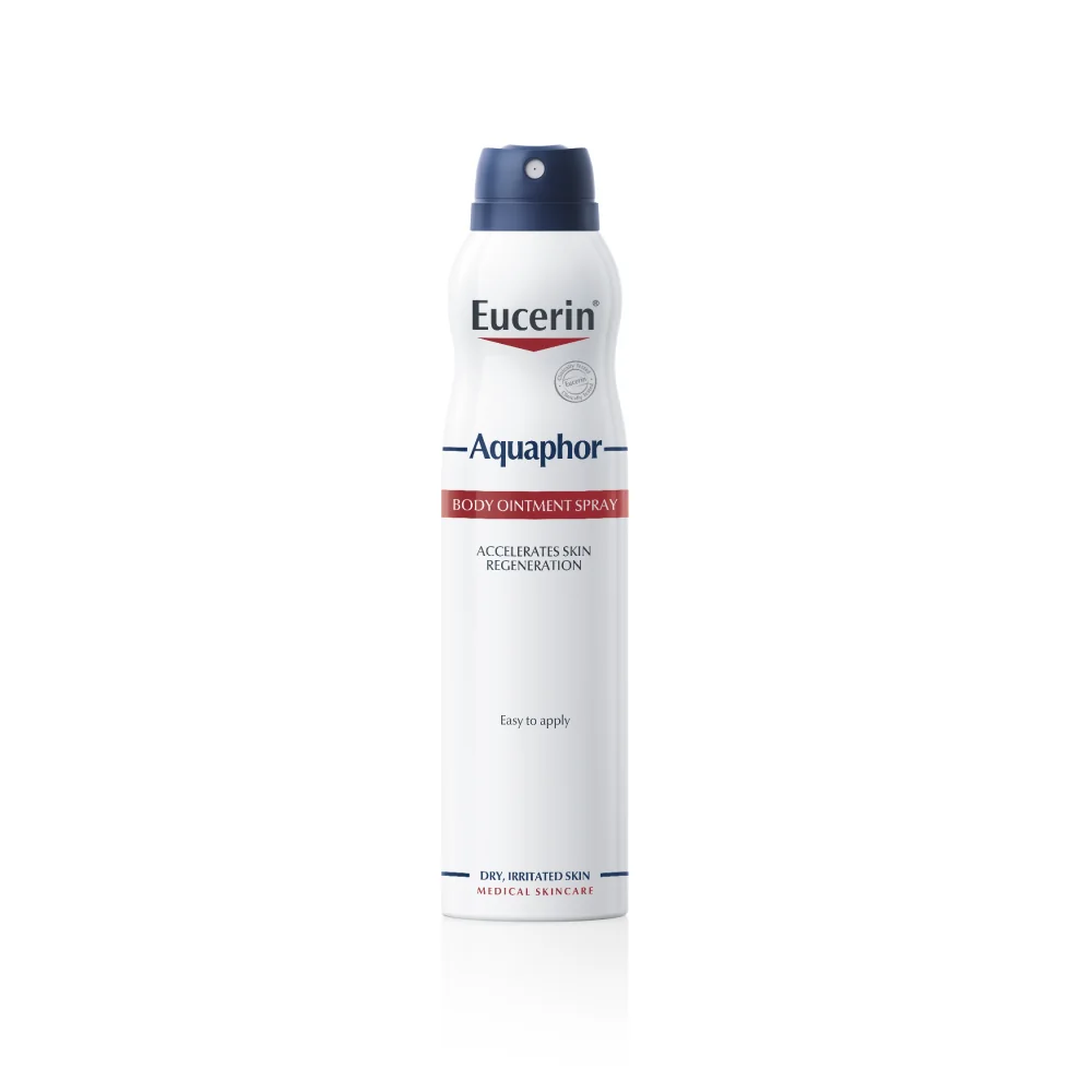 Eucerin Aquaphor Telová masť v spreji 1×250 ml, suchá pokožka