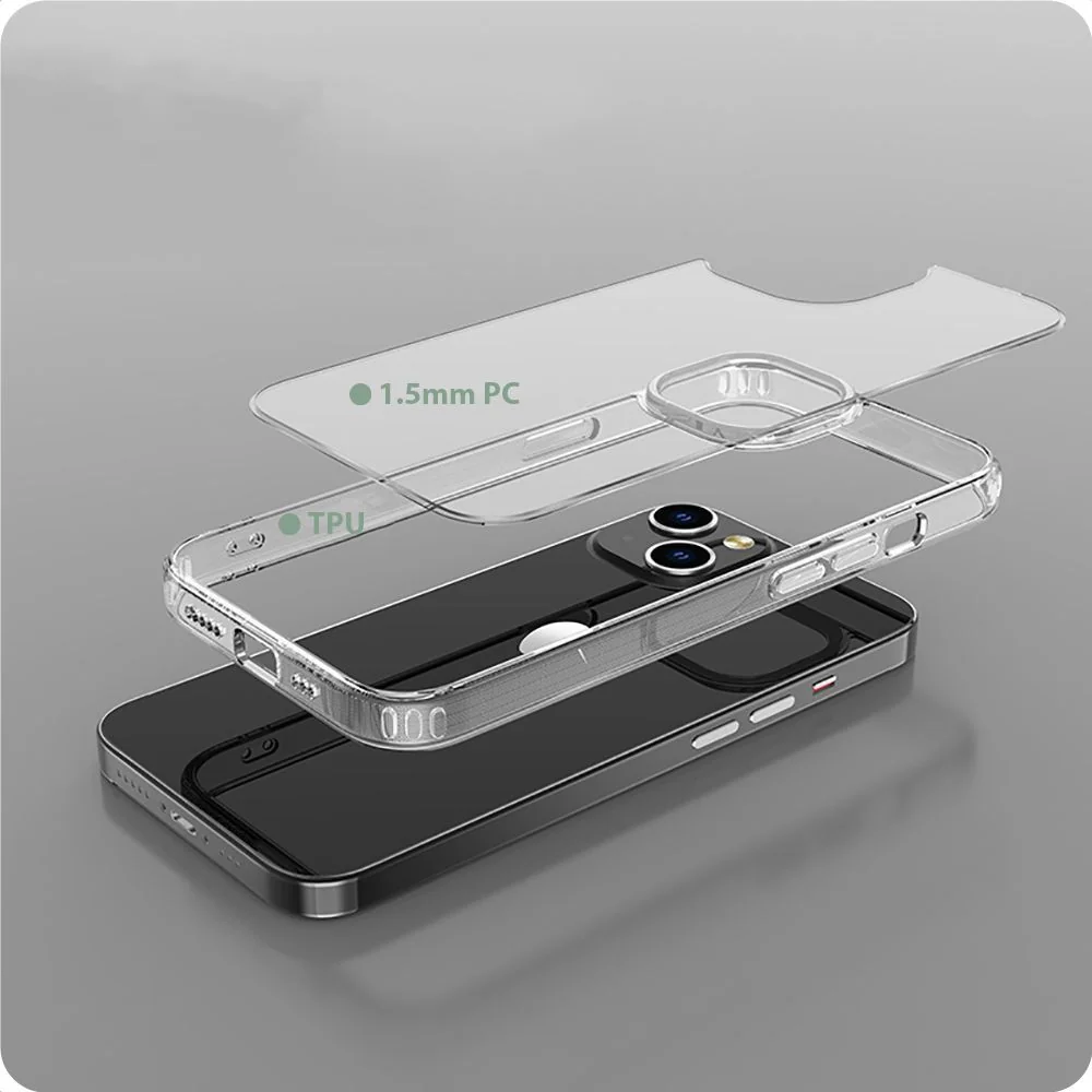 Tech-Protect FlexAir Hybrid kryt na Samsung Galaxy S23 FE, priesvitný