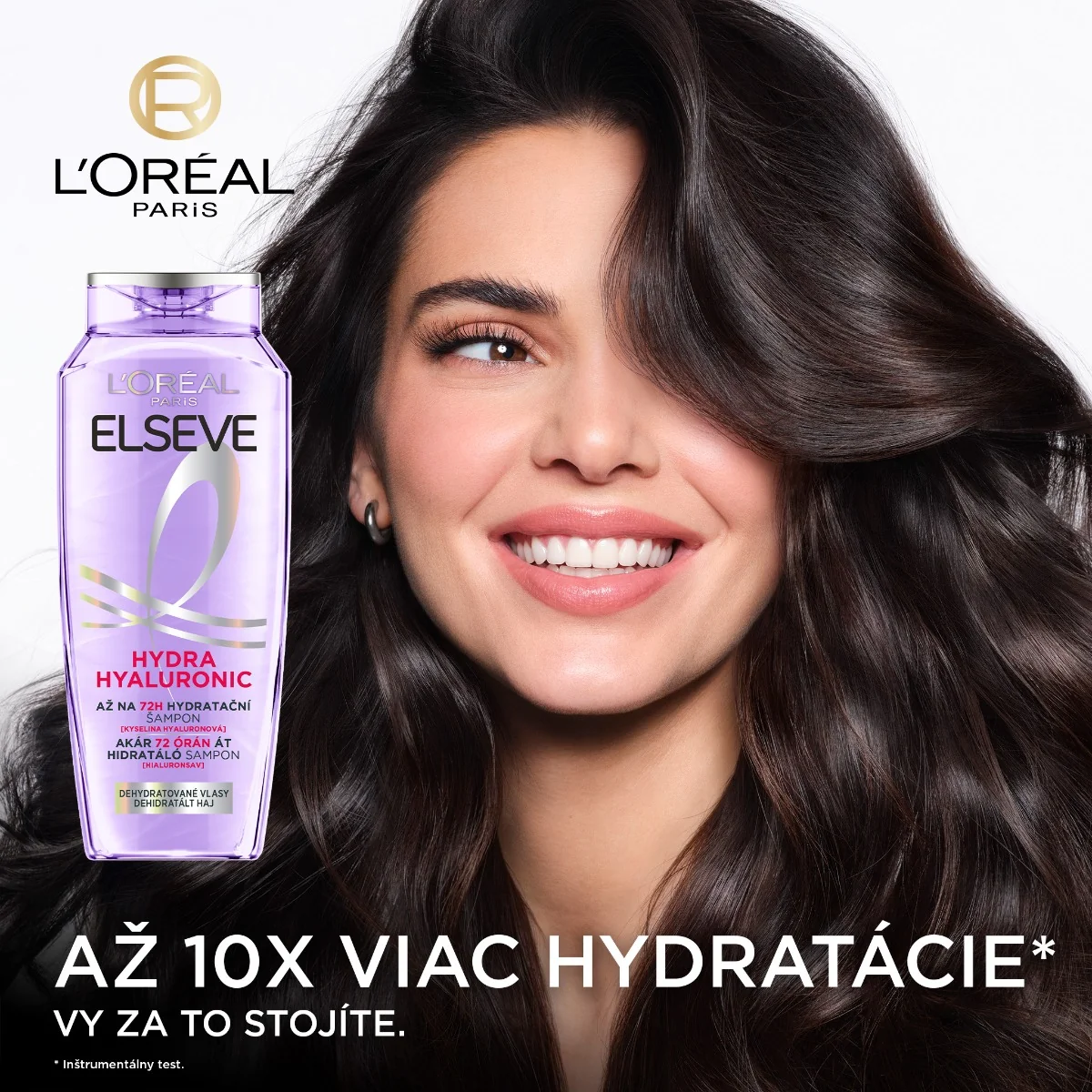 L'Oréal Paris L'Oréal Paris Elseve Hyaluron Plump 72H hydratačný šampón s kyselinou hyalurónovou 1×250 ml, hydratačný šampón