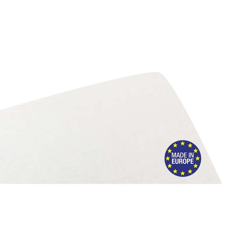 Bomimi napínacie prestieradlo na postieľku 120x60 cm, 100% bavlna, biele 