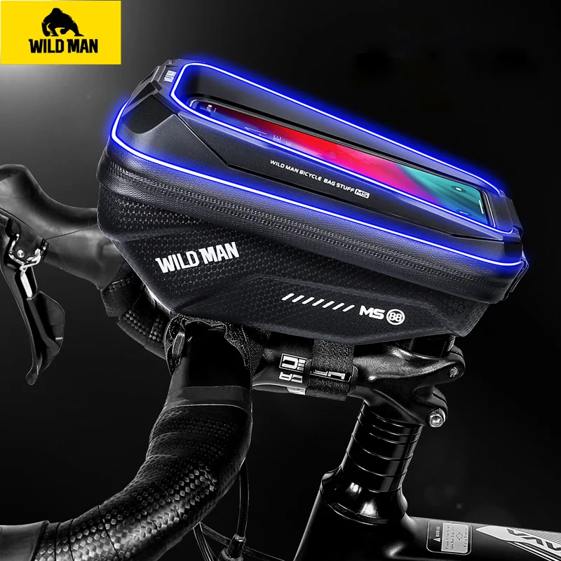 Wild Man MS88 cyklistická taška 1.2L, čierna