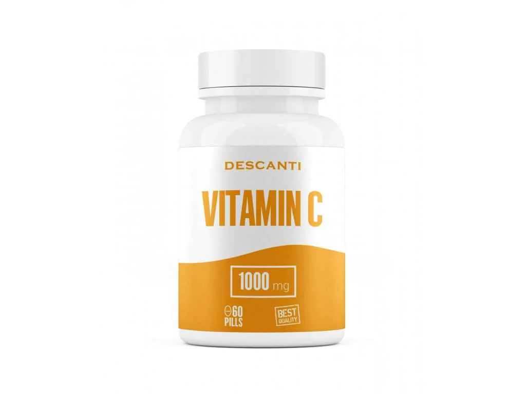 DESCANTI VITAMIN C 1000MG 60TBL 1×60 cps, výživový doplnok