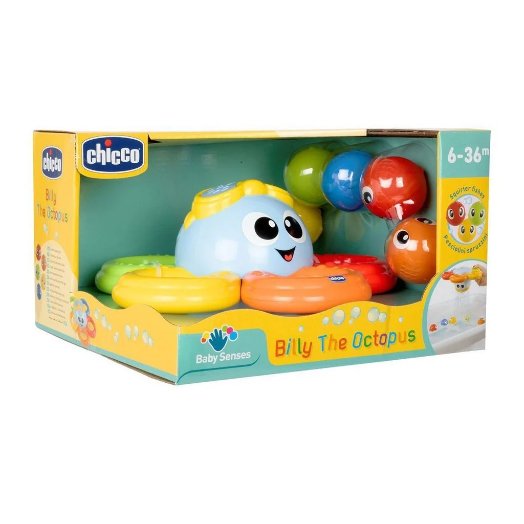 Hračka do vody chobotnica vkladacia Billy 2v1 6m+