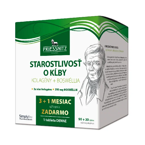PRIESSNITZ STAROSTLIVOSŤ O KĹBY 1×120 tbl, výživový doplnok