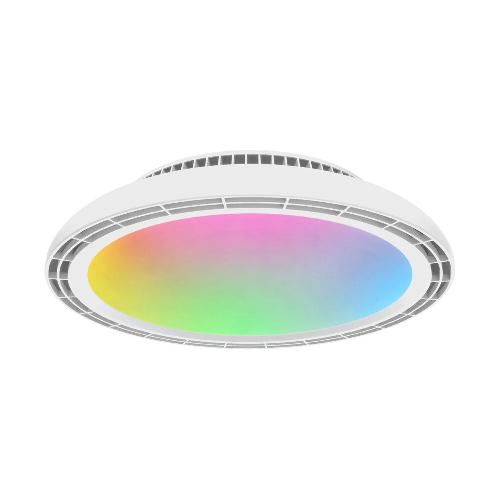 Modee LED stropné svietidlo s ventilátorom CLRGB 3CCT24W F1 24W 2100lumenov D450mm