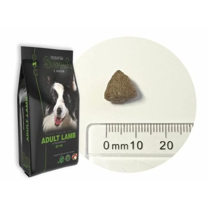 DELIKAN SUPRA Adult Lamb 3kg superprémiové krmivo pre dospelé psy s vysokým obsahom jahňacieho mäsa