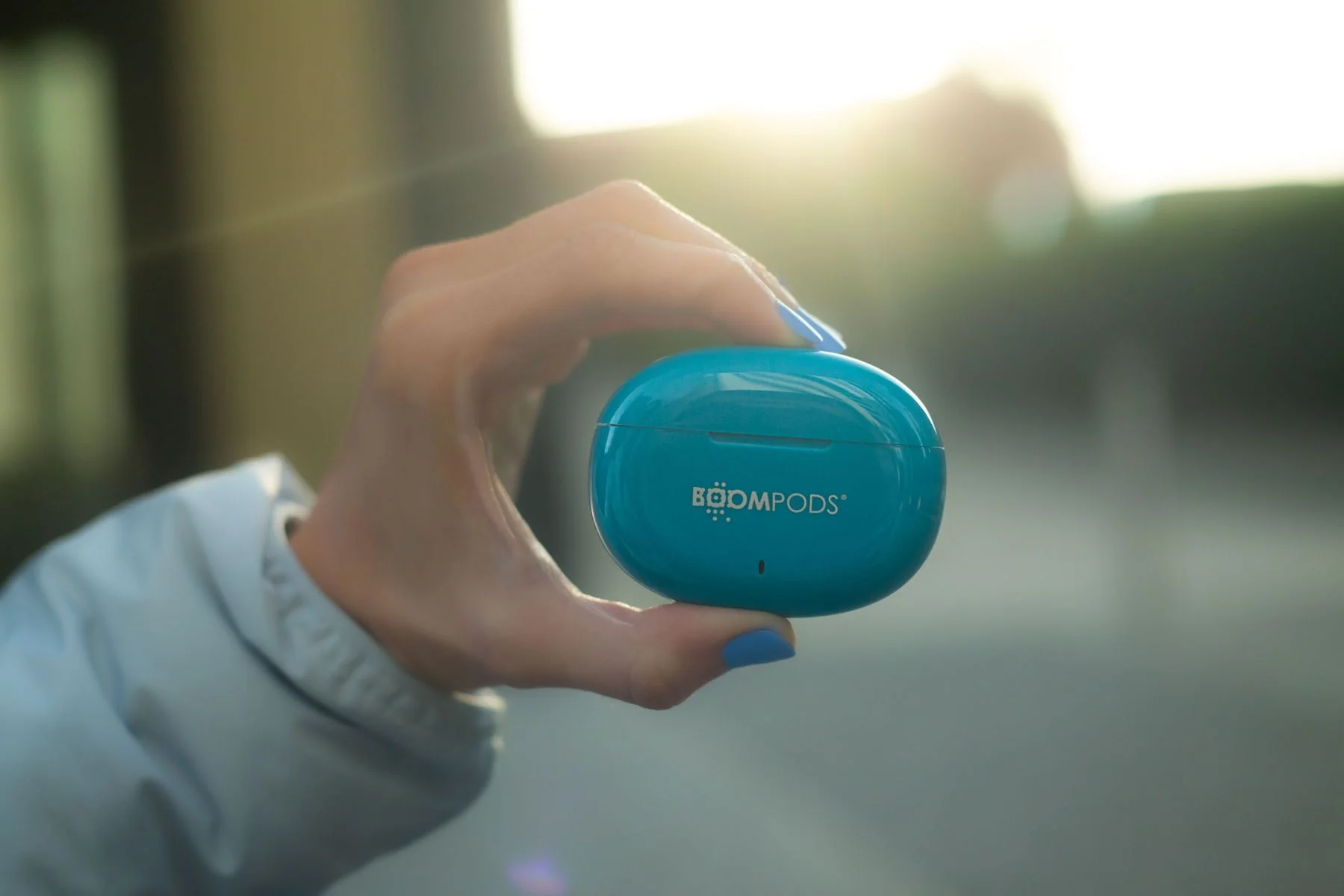 BOOMPODS SKIM bezdrôtové slúchadlá modré