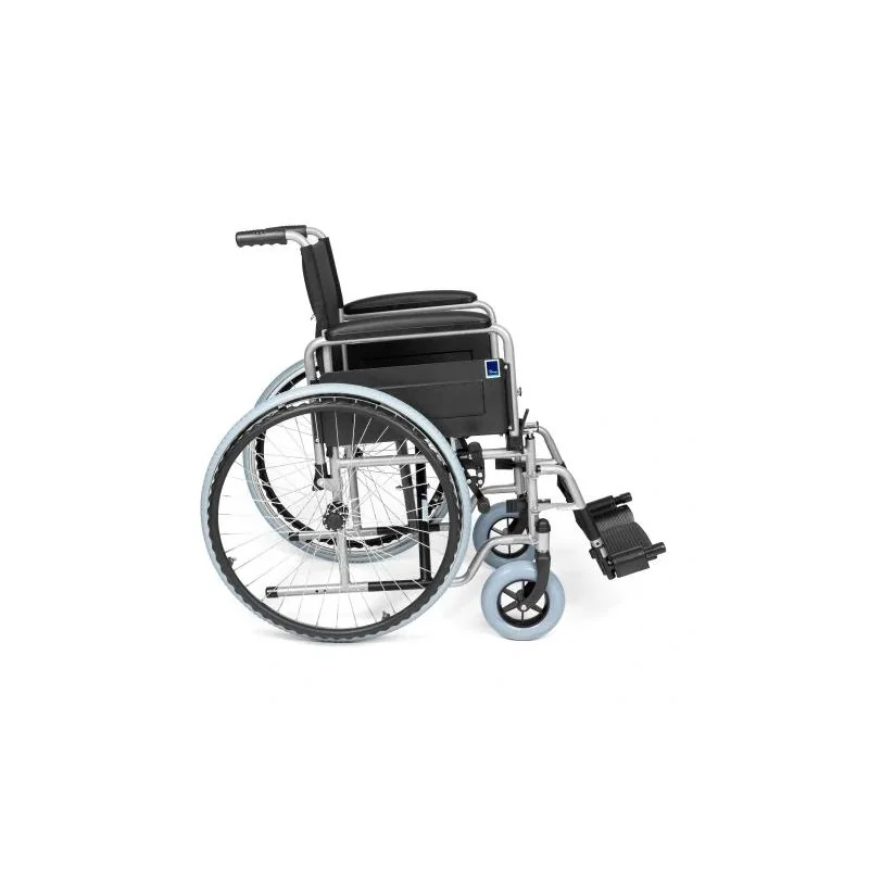 Invalidný vozík CLASSIC H011 – oceľový, 51 cm Farba: čierna