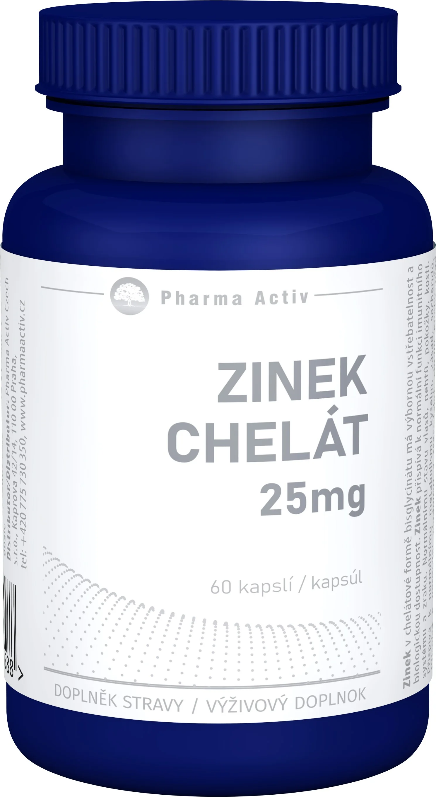 ZINOK Chelát 25 mg 60 cps