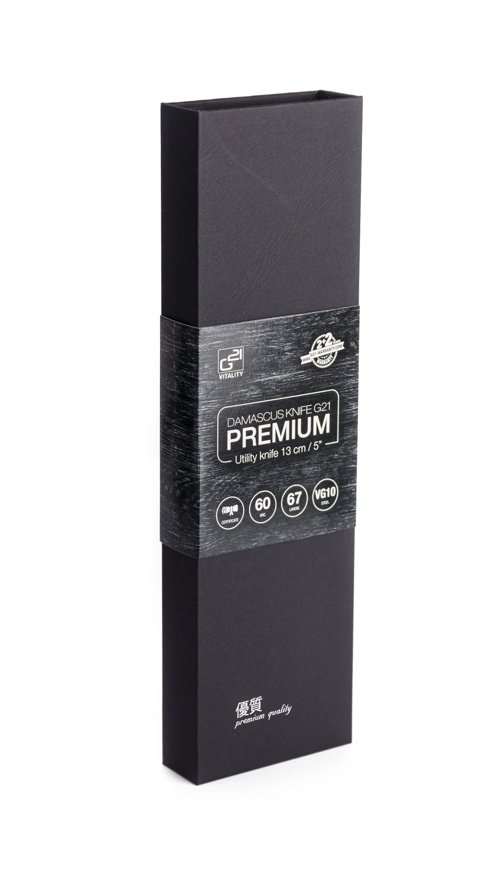 G21 Nôž Damascus Premium 13 cm Damascus Premium 13 cm G21-DMSP-13KL