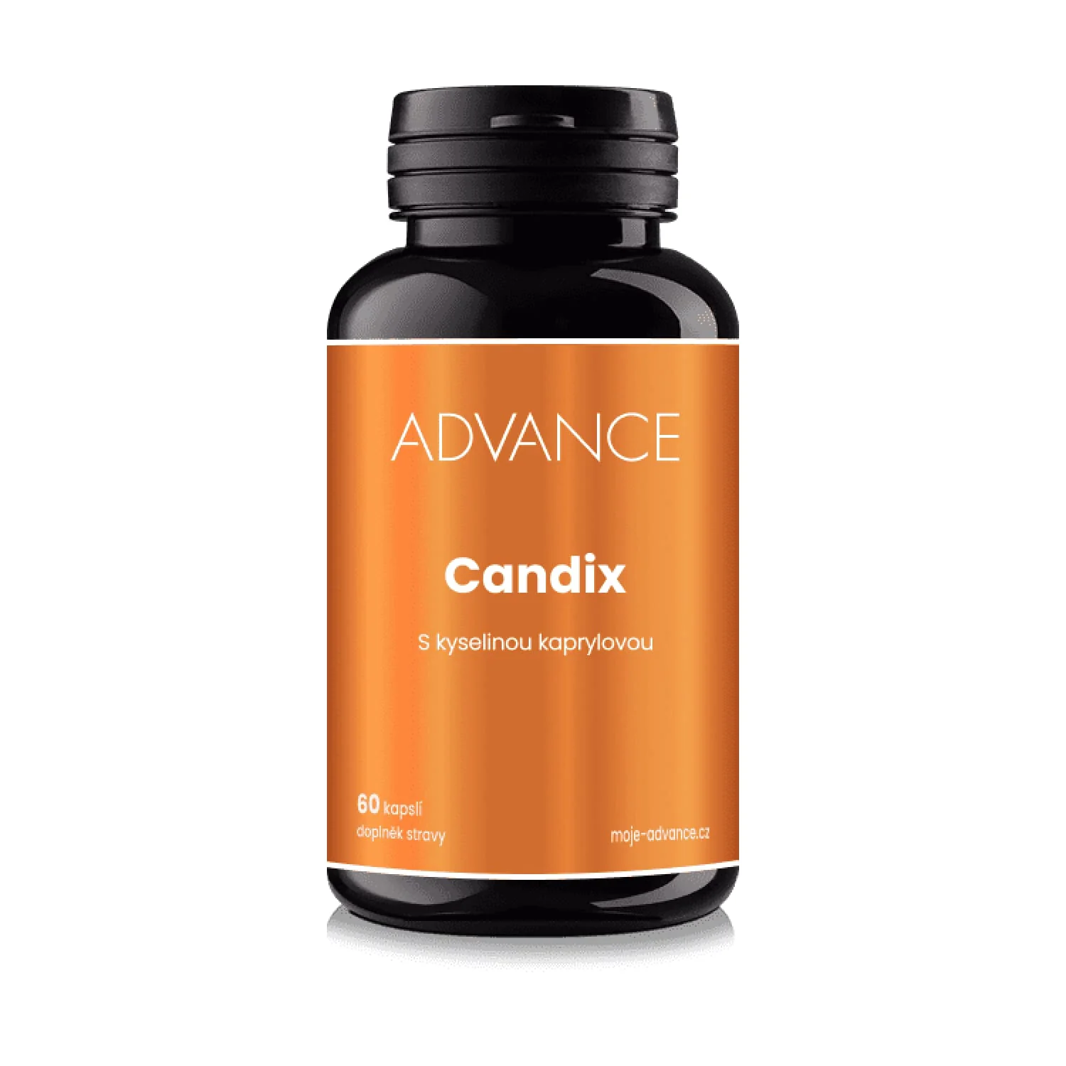ADVANCE Candix 60 kapsúl - s kyselinou kaprylovou 1×60 cps, výživový doplnok