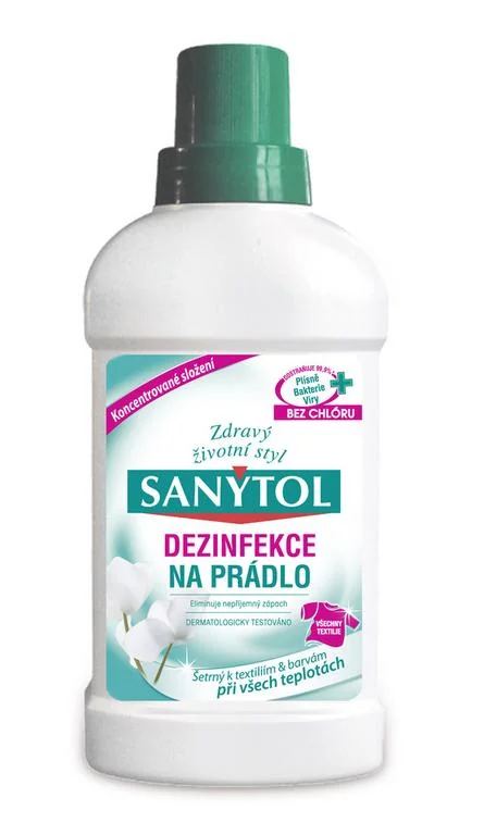 SANYTOL DEZINFEKCIA Na prádlo 1×500 ml, dezinfekcia