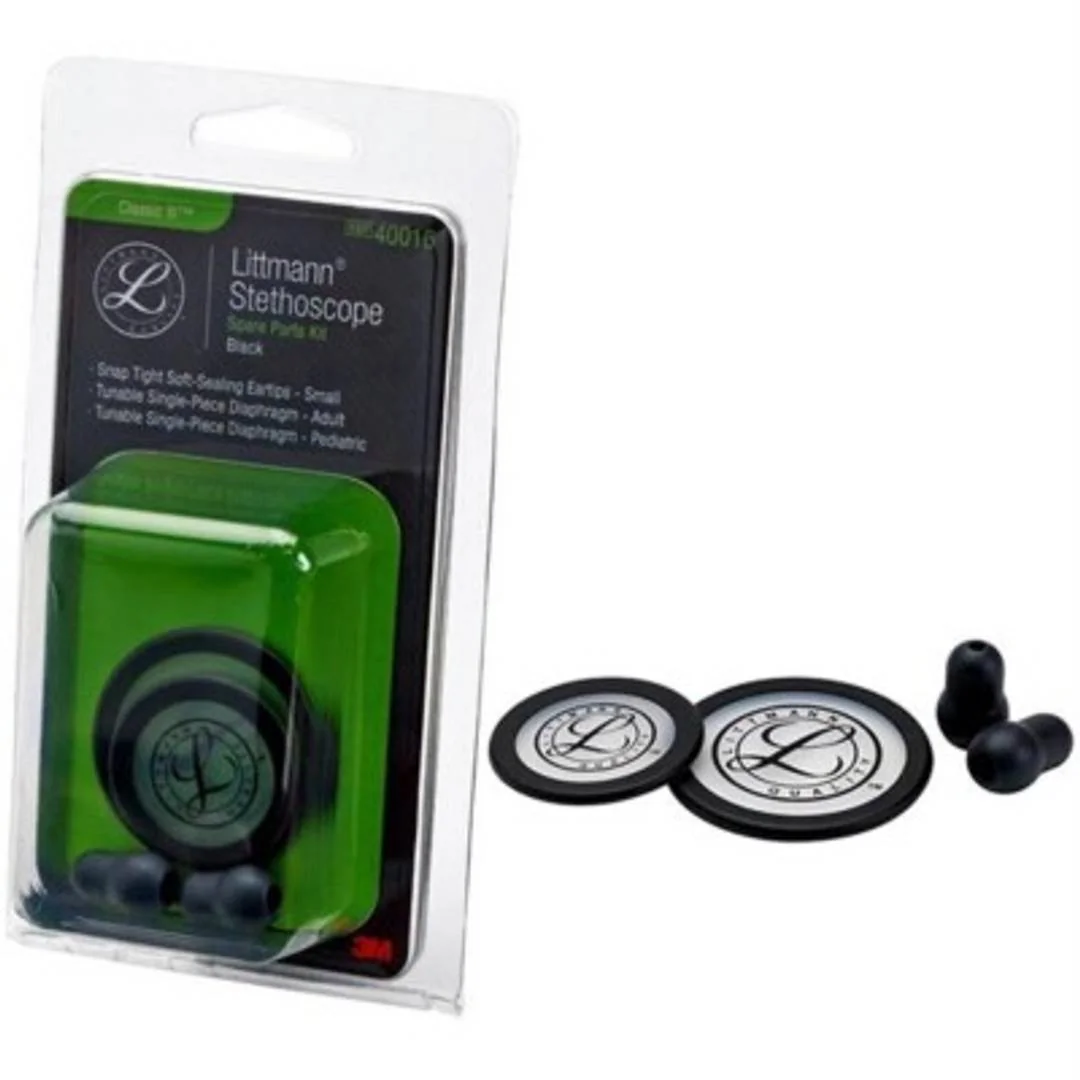 LITTMANN 40016 náhradná sada Classic III Cardilogy IV/Core čierna