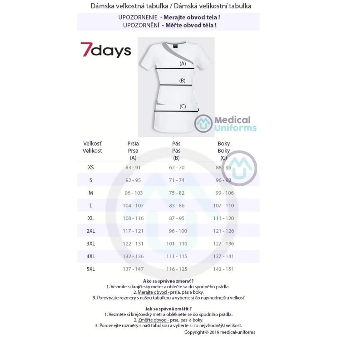 Dámska blúza ACTIVE STRETCH - biela 3XL