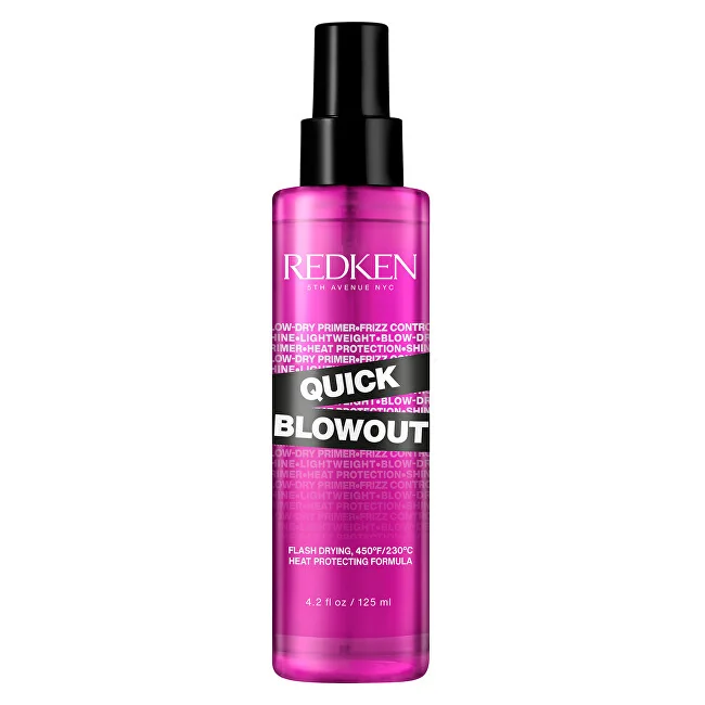 Redken Sprej na tepelnú ochranu vlasov Quick Blowout 1×125 ml, na ochranu vlasov