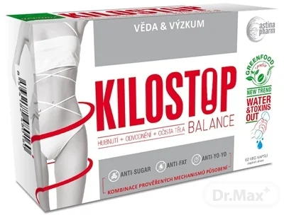 Astina KILOSTOP BALANCE 1×60 cps, výživový doplnok