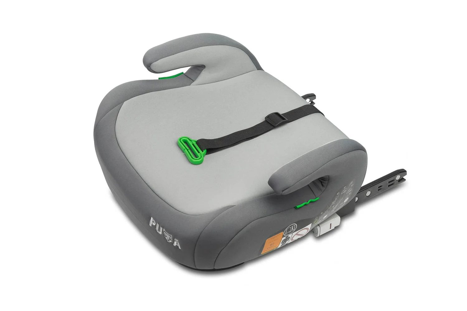 Podsedák do auta, isofix I-SIZE Puma - sivý