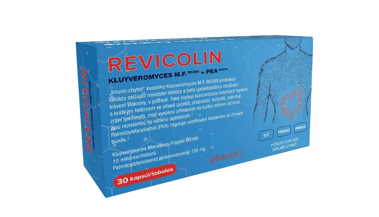 REVICOLIN (cps (mini pack) 1x15 ks) 1×15 ks, doplnok výživy