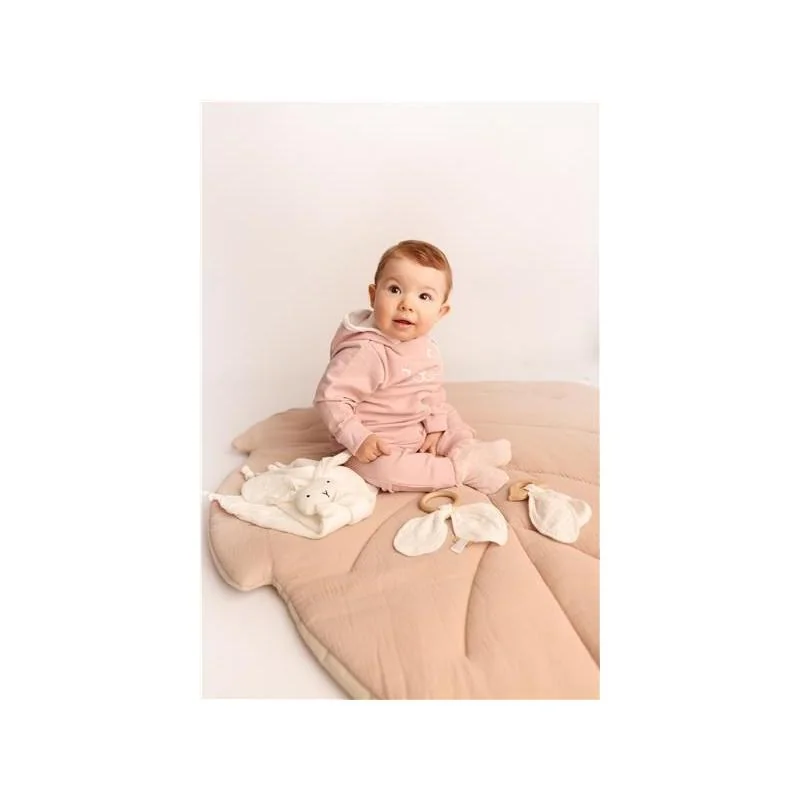 Mušelínová hracia deka New Baby Leaf beige , 20C53877