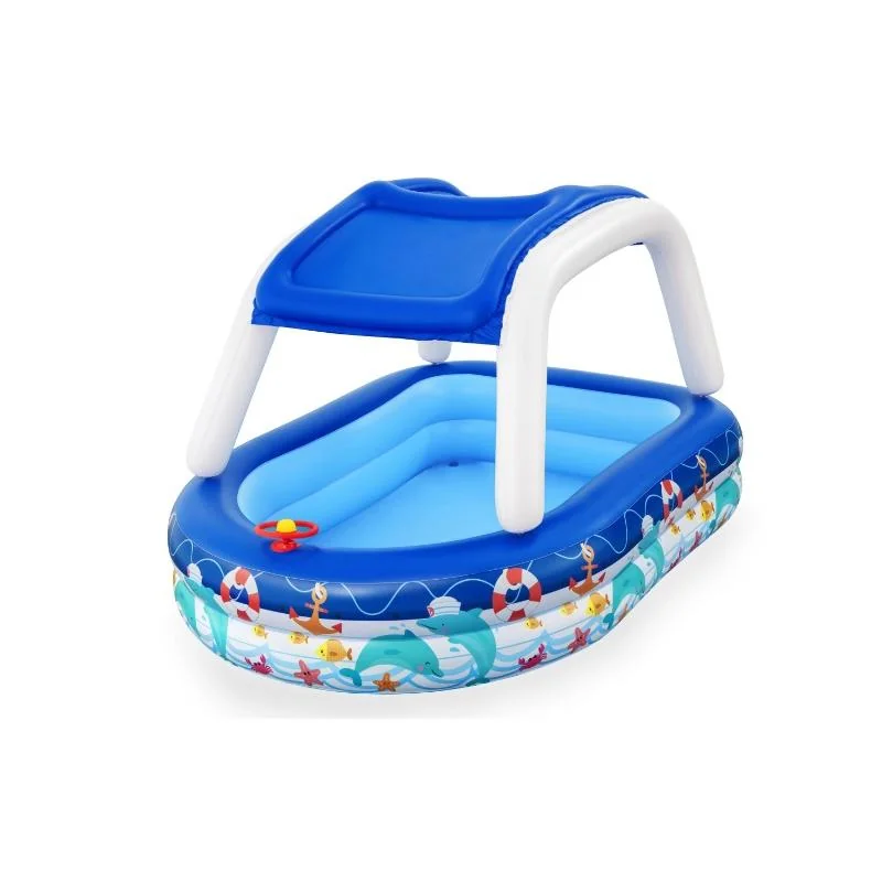Bestway 54370 rodinný bazén Sea Captain 213x155x132cm
