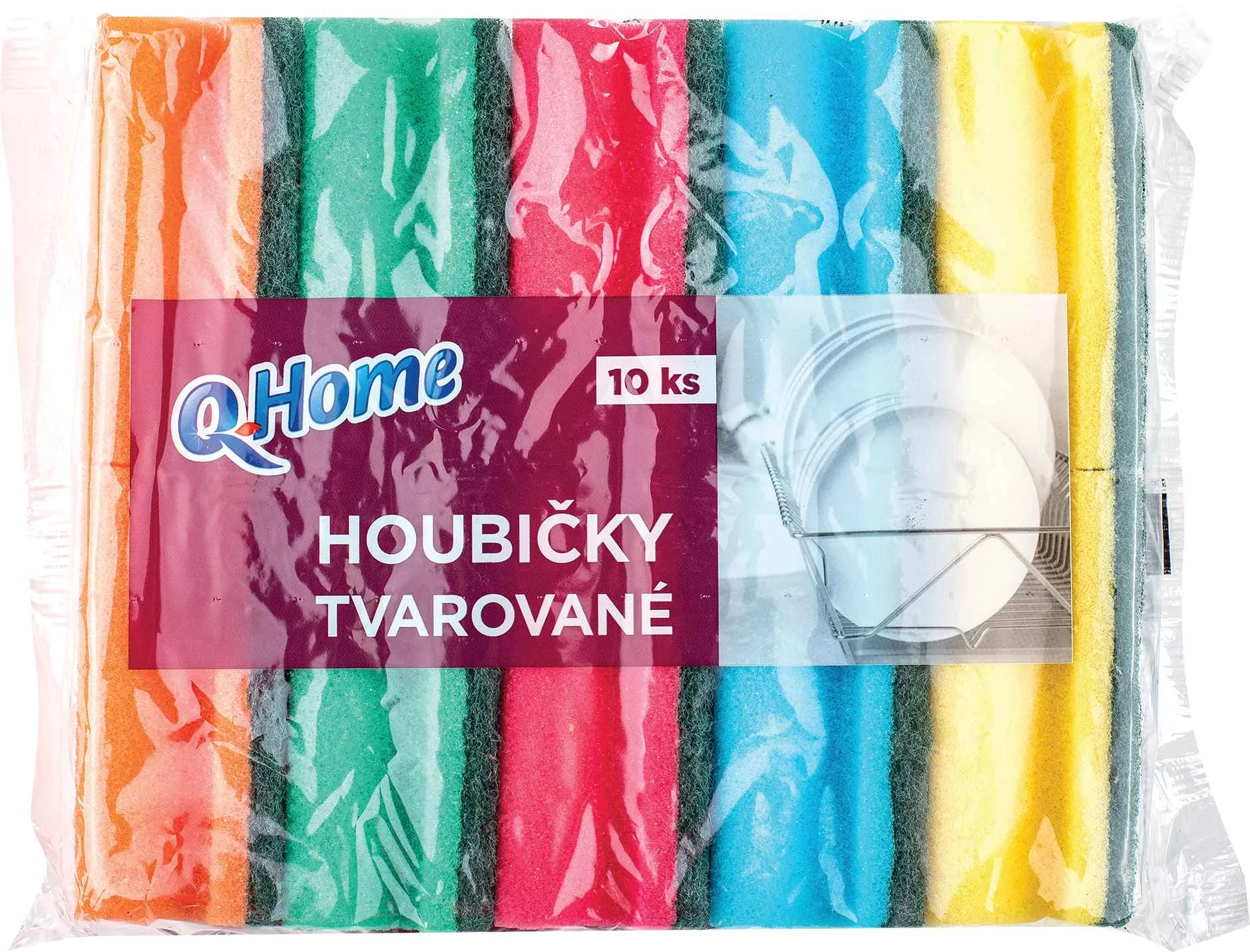 Q Home hubka tvarovaná 1×10 ks