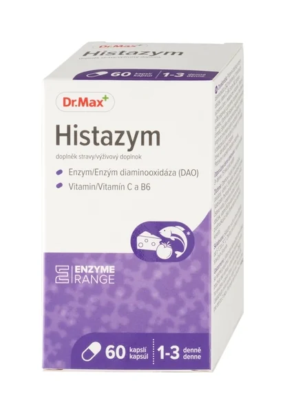 Dr. Max Histazym 1×60 cps, výživový doplnok
