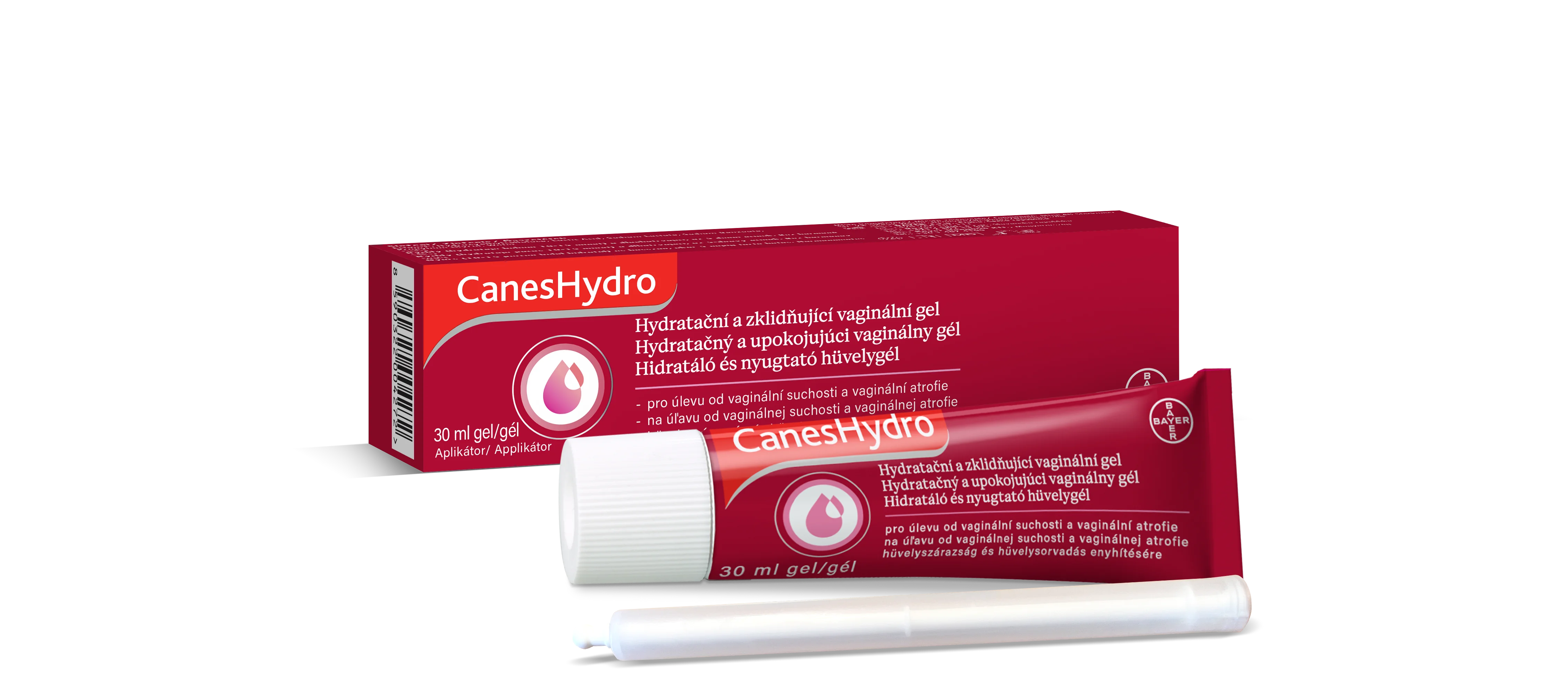 CanesHydro hydratačný a upokojujúci vaginálny gél 30 ml