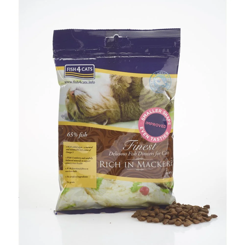 Granule malé pre mačky Finest makrela 400g