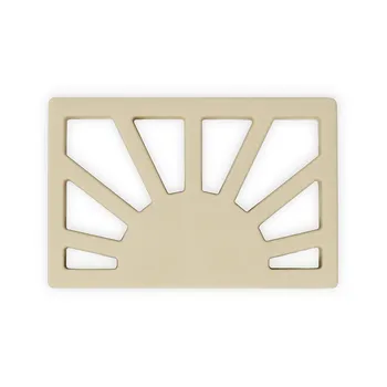 Mushie silikónové hryzátko SUN sand 1×1 ks, hryzátko