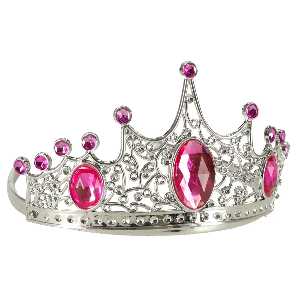 Kostým princezná/kráľovná – 9-dielny set s korunou a žezlom, 3+ 