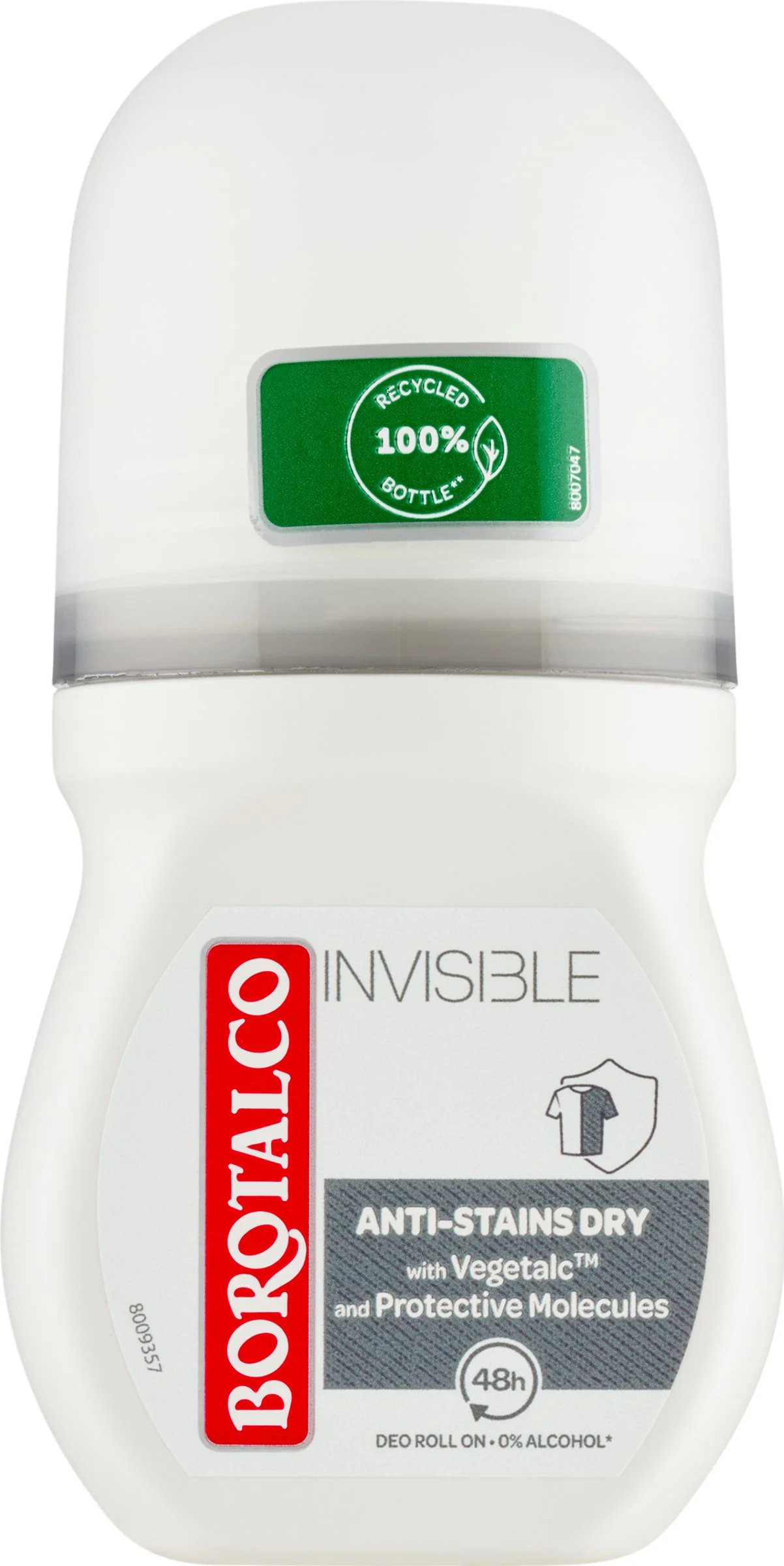 BOROTALCO Invisible roll-on 1×50 ml, dezodorant