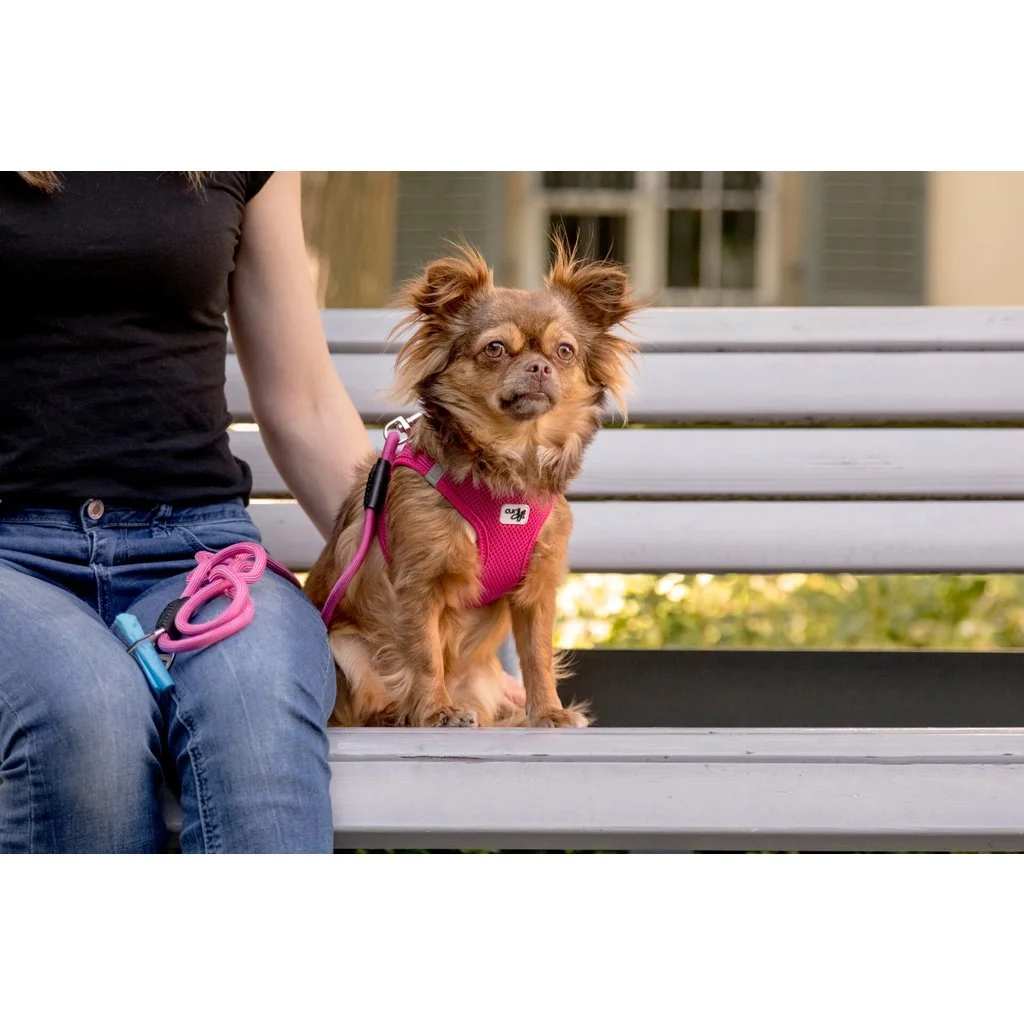 Vodítko pre psov Comfort Fuchsia M