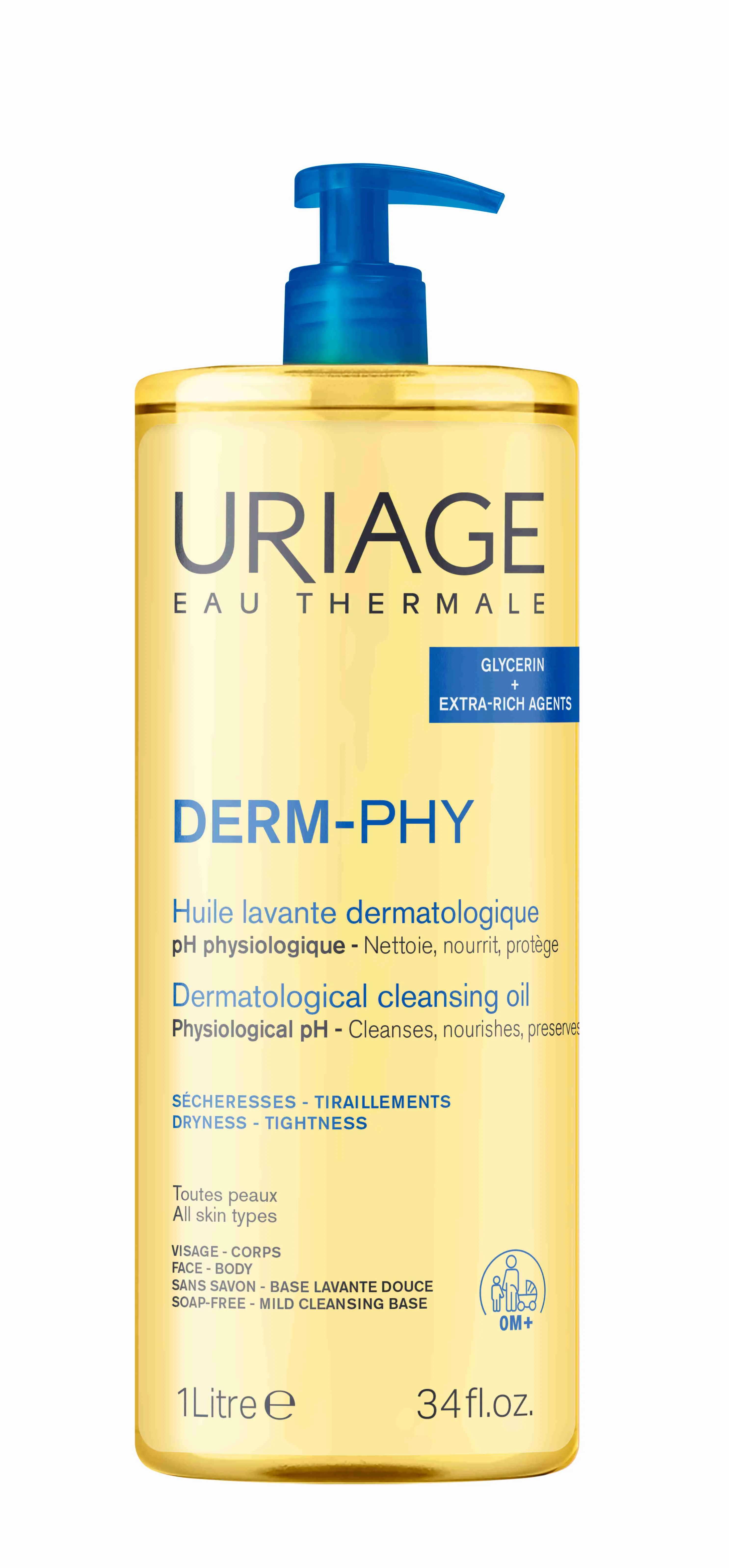 URIAGE CLEANSING OIL 1000 ml