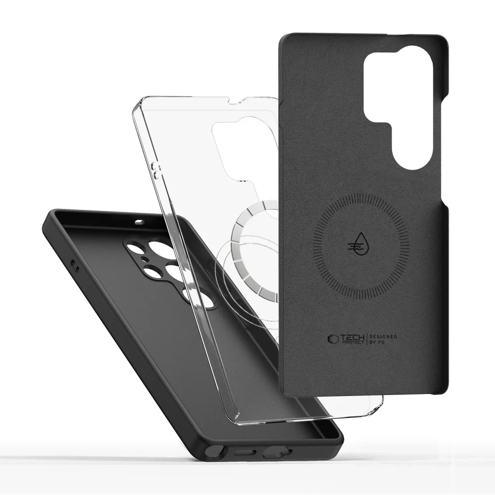 Tech-Protect Silicone MagSafe kryt na Samsung Galaxy S26 Ultra, čierny