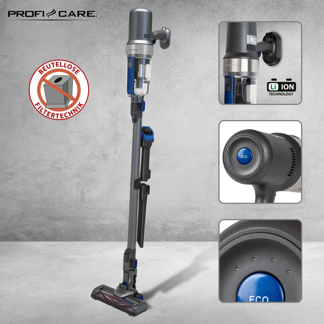 ProfiCare BS 3085 A akumulátorový tyčový vysávač 2v1 25,9 V