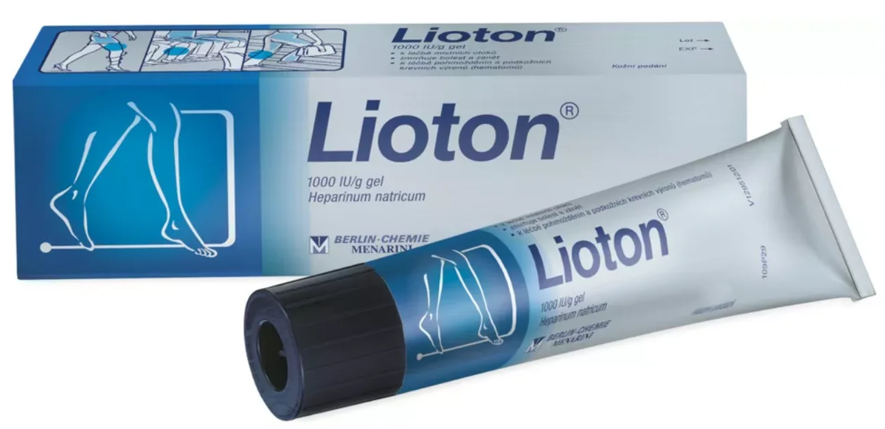 Lioton gel 100 000 1×30 g, gél v tube