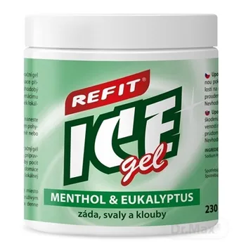 REFIT ICE GEL MENTOL EUKALYPTUS 1×230 ml, masážny gél