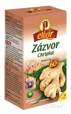 Agrokarpaty Zázvor proti chrípke 20x1,5g 20×1,5 g, porciovaný čaj