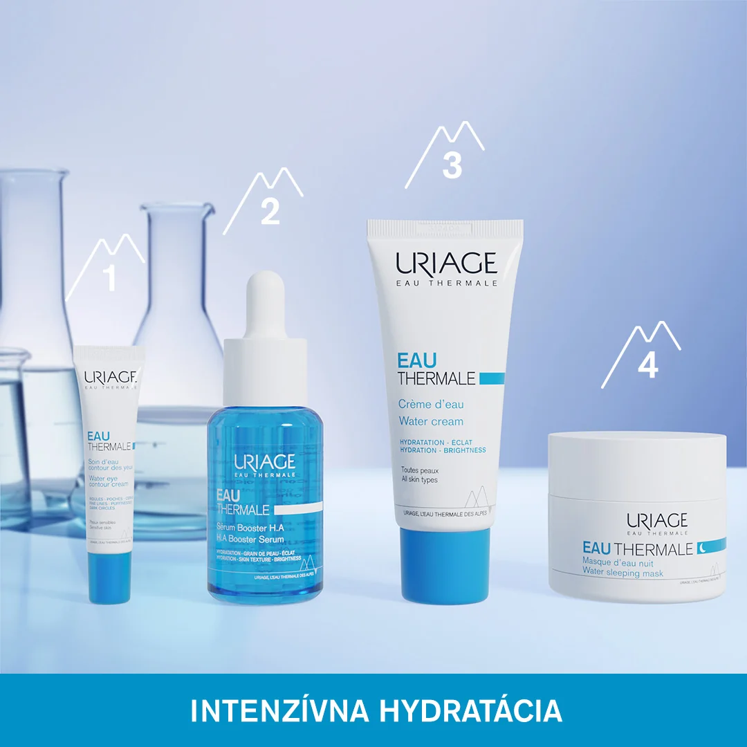 URIAGE EAU THERMALE Water Cream, 40ml 1×40 ml, krém pre normálnu a zmiešanú pleť