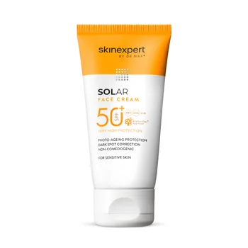 Skinexpert by Dr. Max® SOLAR SPF50+ Face Cream 1×50 ml, opaľovací krém na tvár SPF 50+