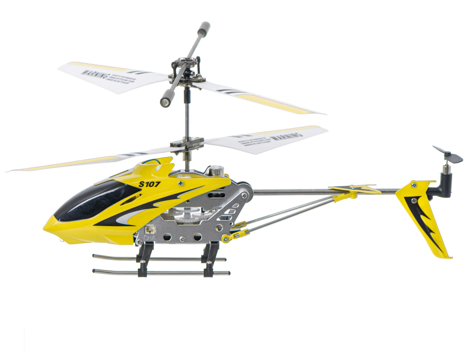 RC helikoptéra Syma – žltá, GYRO, kovová konštrukcia