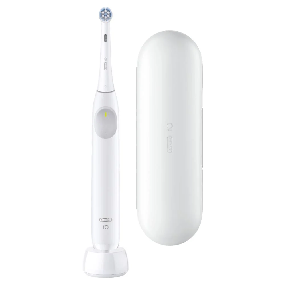 Oral-B iO 2 elektrická zubná kefka + cestovné puzdro, biela 1 set
