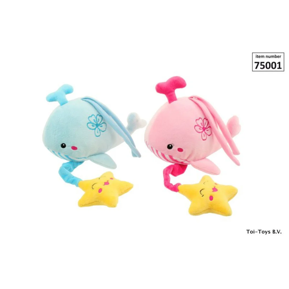 Plyšová veľryba zvuková-Toi Toys