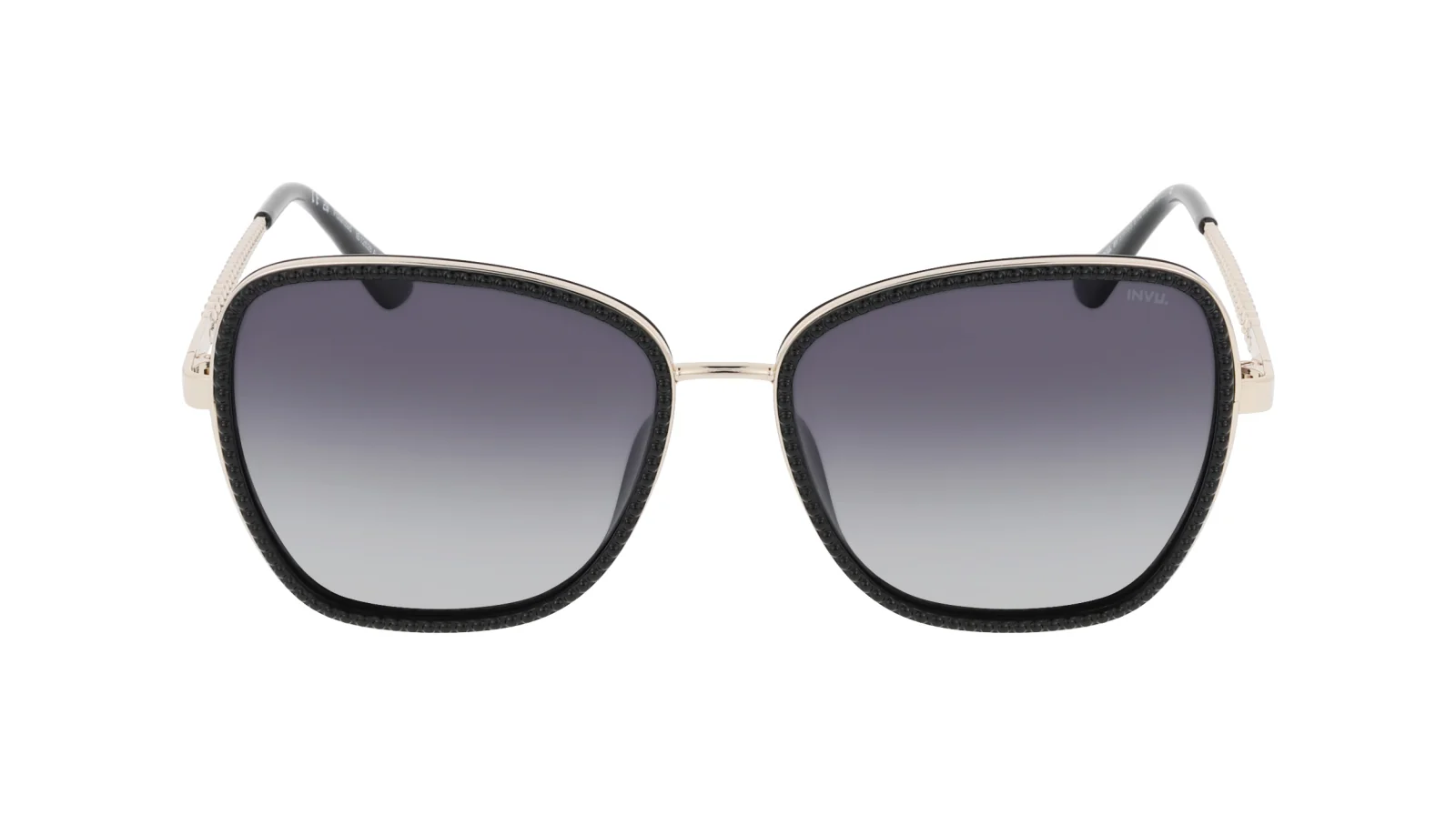 INVU IB12628A slnečné okuliare gold black green