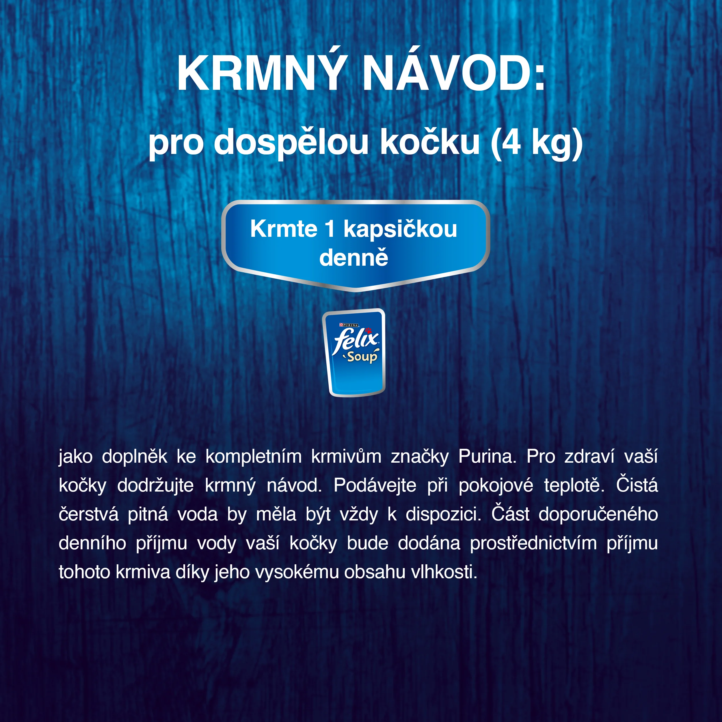 Felix Soup polievky pre mačky treska, tuniak, platesa 6×48 g 6×48 g, polievky pre mačky