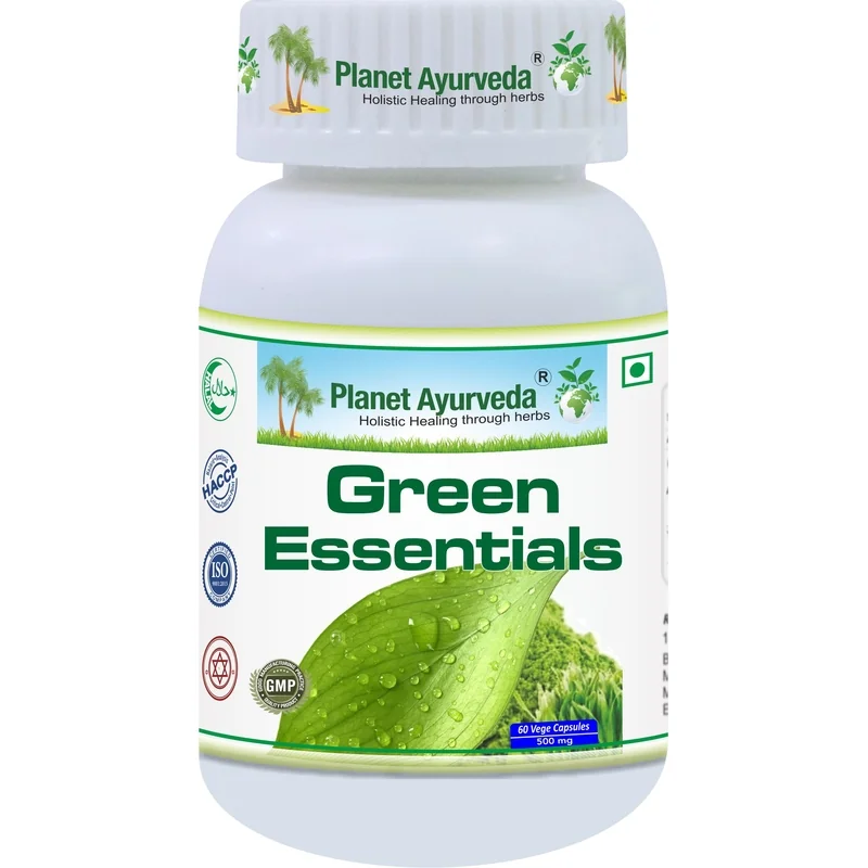 Green Essentials kapsuly - Energia, Zdroj živín 60 kapsúl
