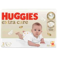HUGGIES plienky Extra Care 3 72 ks