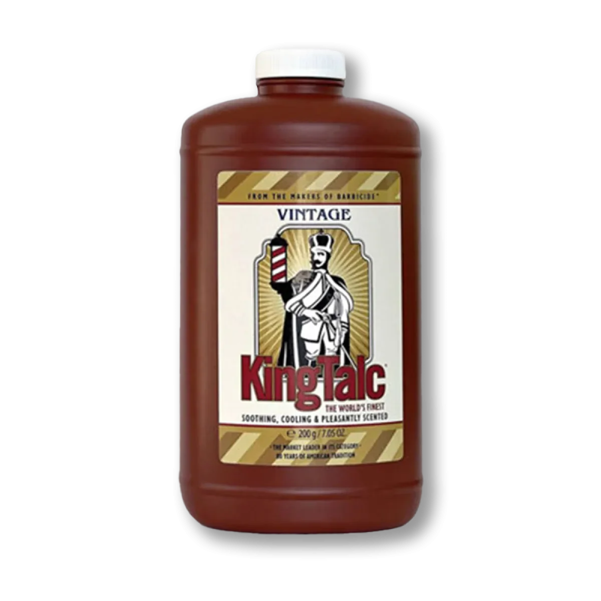 Puder talkum po holení a stríhaní Barbicide King Talc Vintage 200g