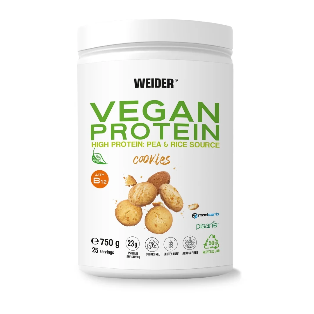 Weider Vegan Protein 750 g ľadové cappuccino